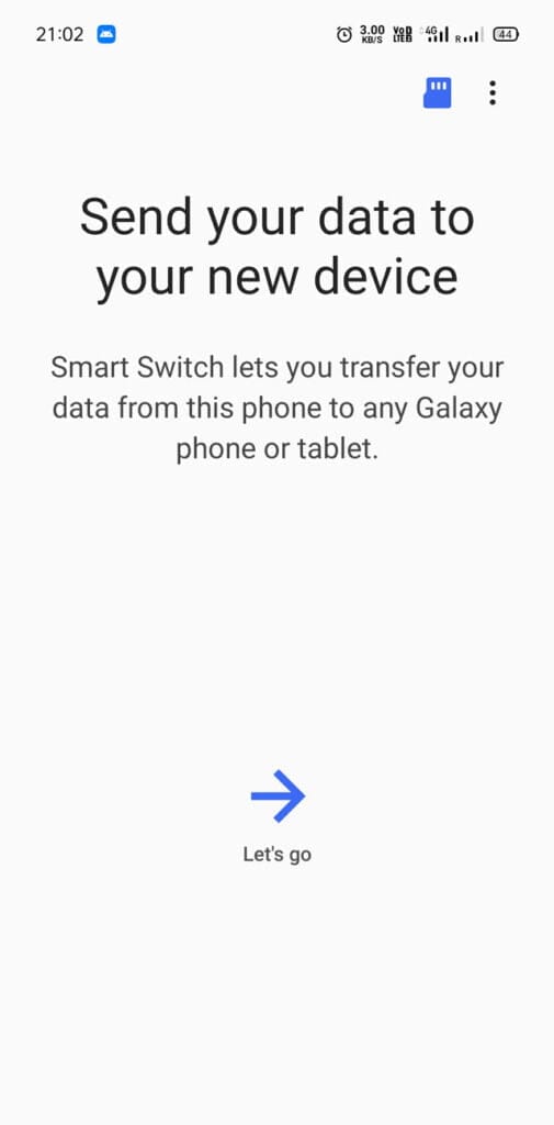 samsung smart switch data transfer