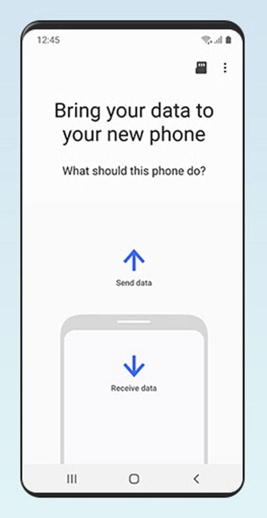 how to transfer data from old mobile to new samsung mobile