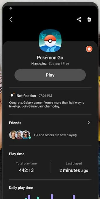 Game space Apk download for Samsung smartphones 2 samsung game launcher app game play time