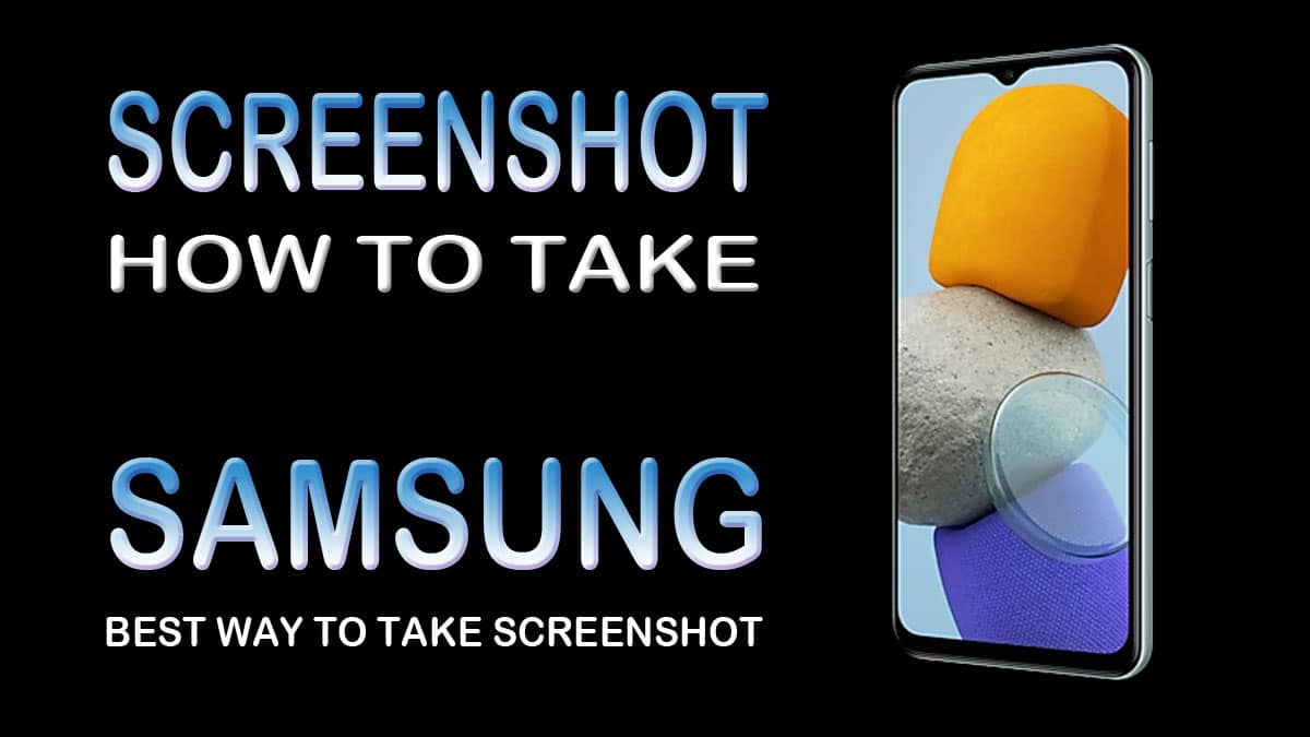 how to take screenshot in samsung