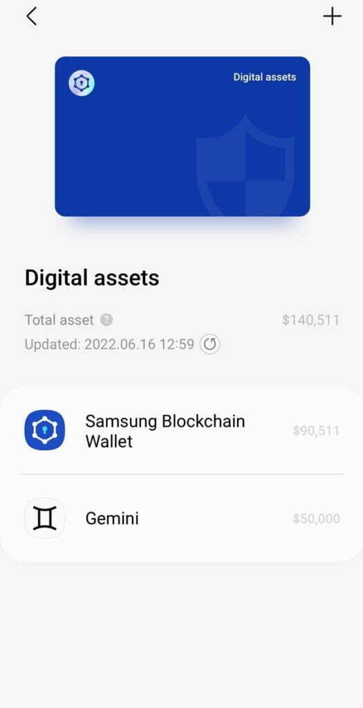 samsung wallet app cryptocurrency wallet