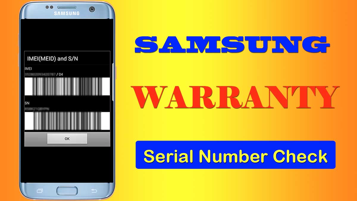 samsung warranty serial number check