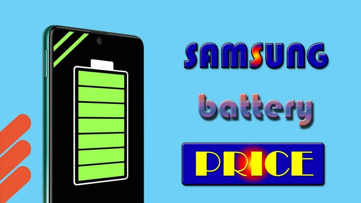 Samsung mobile battery price with capacity mAh list
