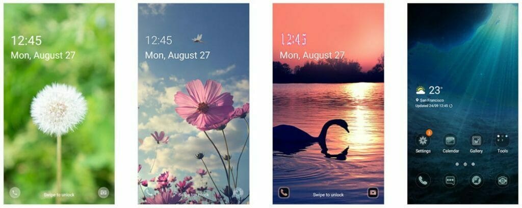 samsung nature themes