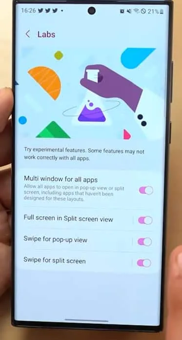Samsung One UI 5.0 update new features and review 19 samsung labs new features with one ui 5.0 udpate