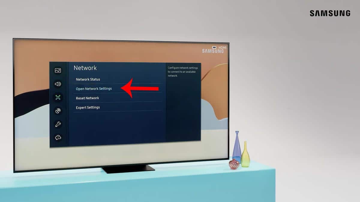 How to connect Samsung TV to Wi Fi to access internet