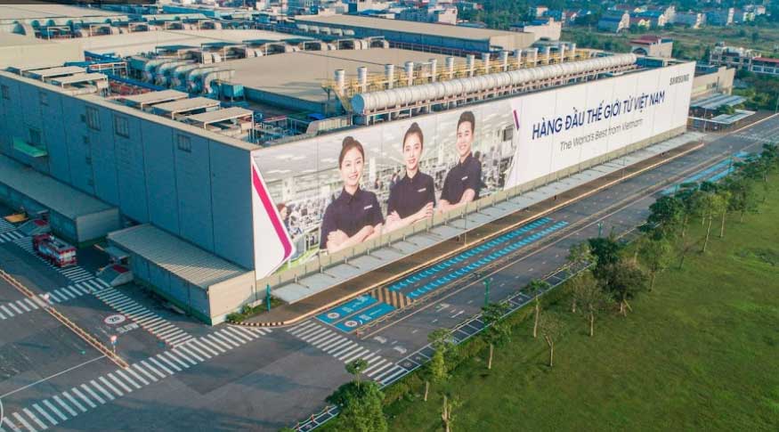 samsung electronics Vietnam-based factory