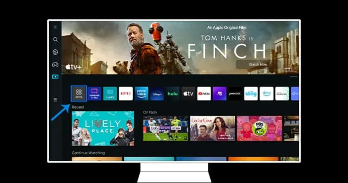 How to download apps on Samsung smart TV 3 apps option in samsung smart tv