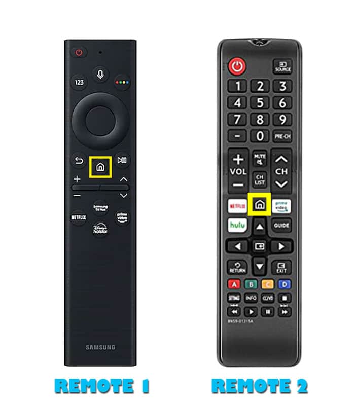 types of samsung smart tv remote