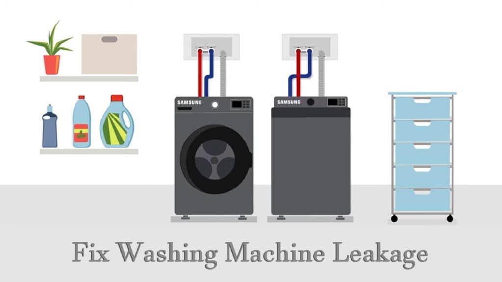 How to fix Samsung washing machine water leakage problem