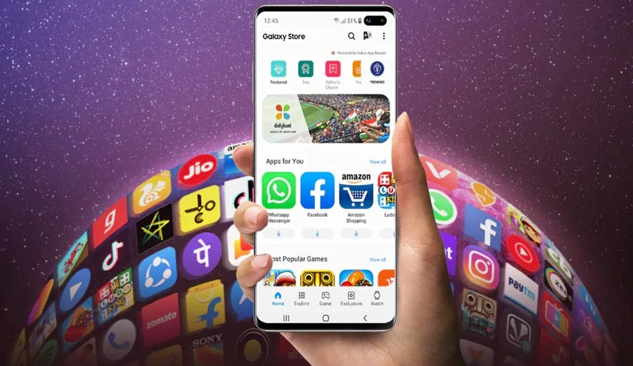 samsung app store app list