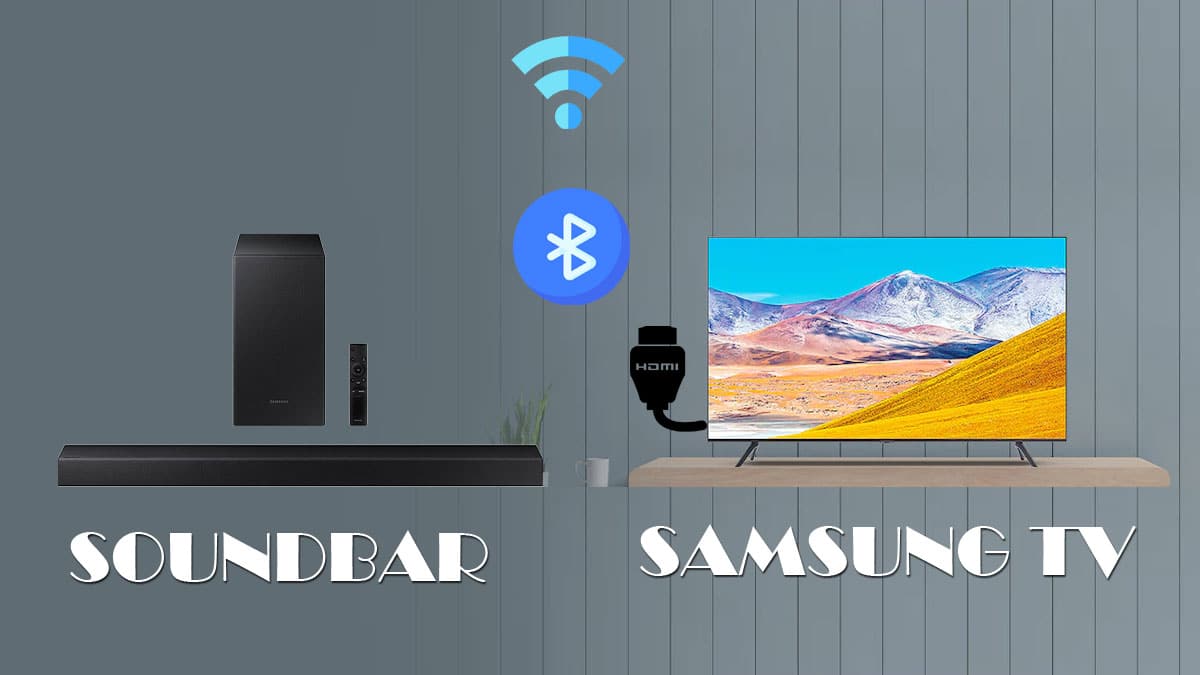 connect samsung tv to soundbar using wifi bluetooth hdmi & optical cable