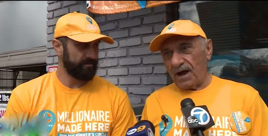 Joe's service center in Altadena California 3 owner and son of the joe's service center who wins 2.04 billion dollar jackpot