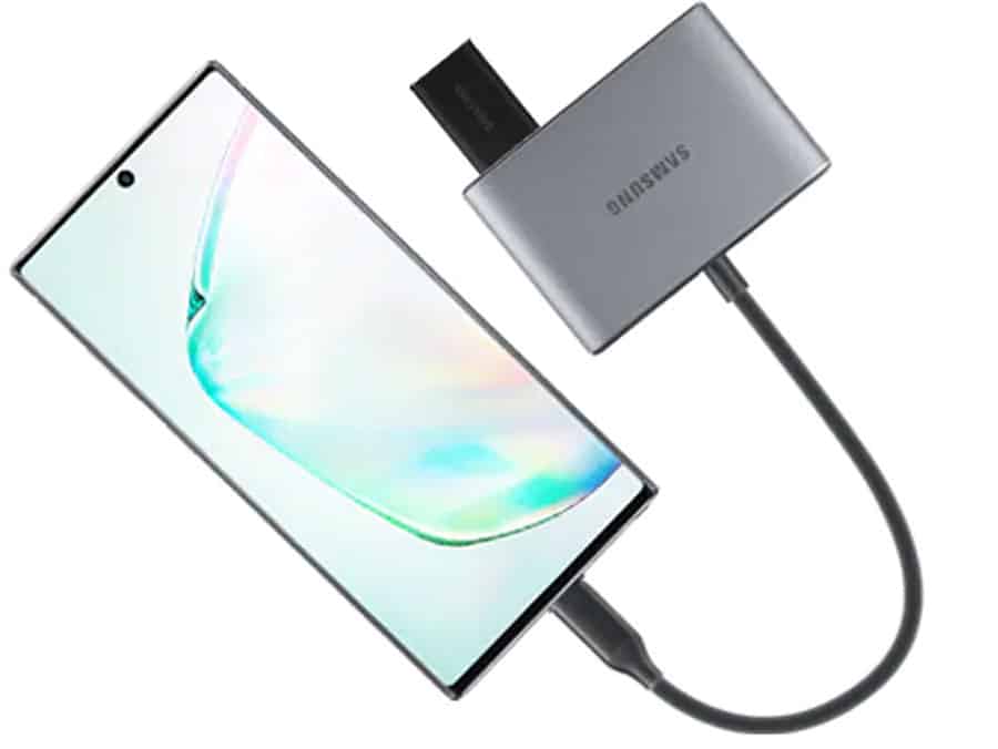 connect mouse usb dongle to phone using adapter
