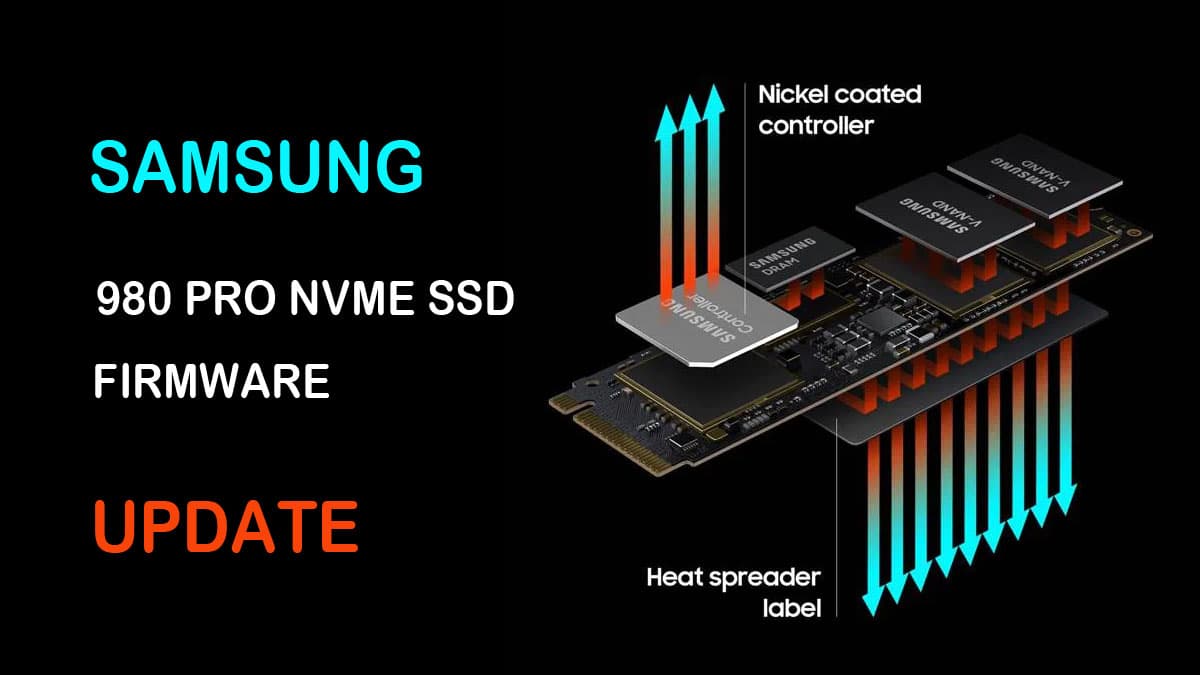 samsung 980 pro nvme ssd firmware update