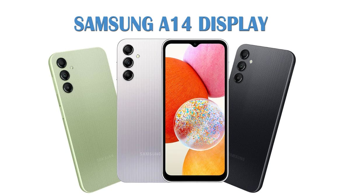 samsung a14 display specification price