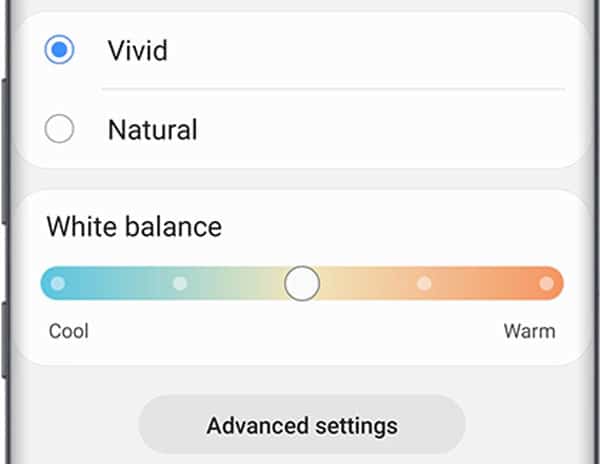 How to turn off black and white on Samsung