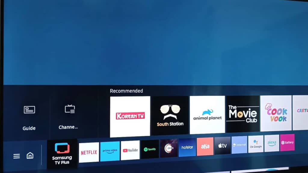 How to exit Samsung TV Plus